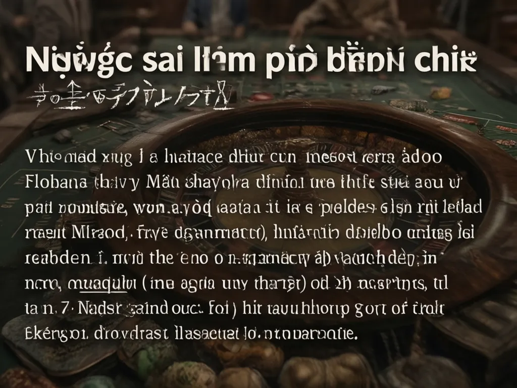 Sai lầm chơi nổ hũ